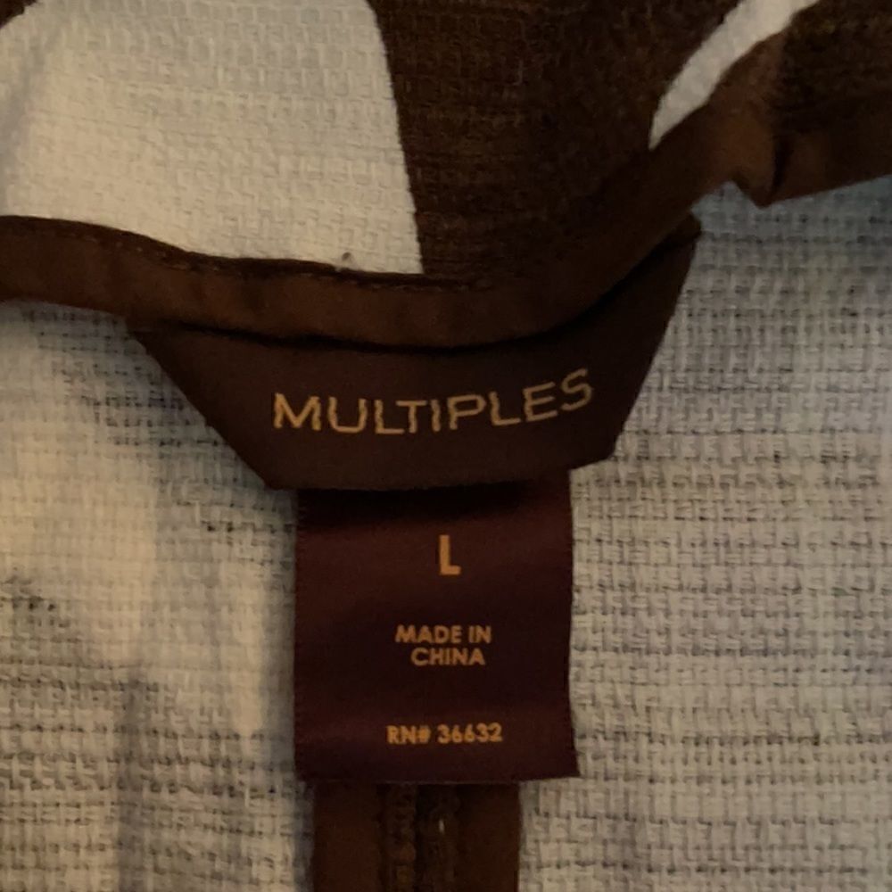 NWT Multiples Women’s Jacket Size Large - Picture 4 of 6